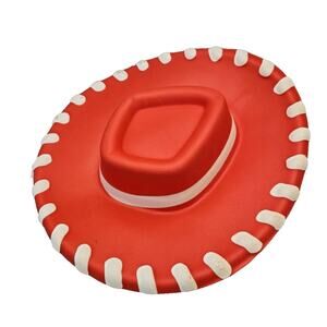 Disney Pixar Toy Story Jessie Costume Hat ONLY Red Foam Cowgirl Roundup gang New